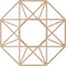 Ekena Millwork Guardian Wood Fretwork Pierced Ceiling Medallion, Alder, 26"OD x 10 1/8"ID x 1/4"T CMWP26X26X0250GDAL - alternate 4